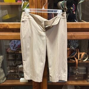 Nine & Co. Light Khaki longer shorts